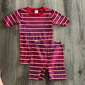 Hanna Andersson Striped PJs size 10